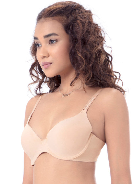 Pretty Secrets Bra Nude B006SS18 - side view