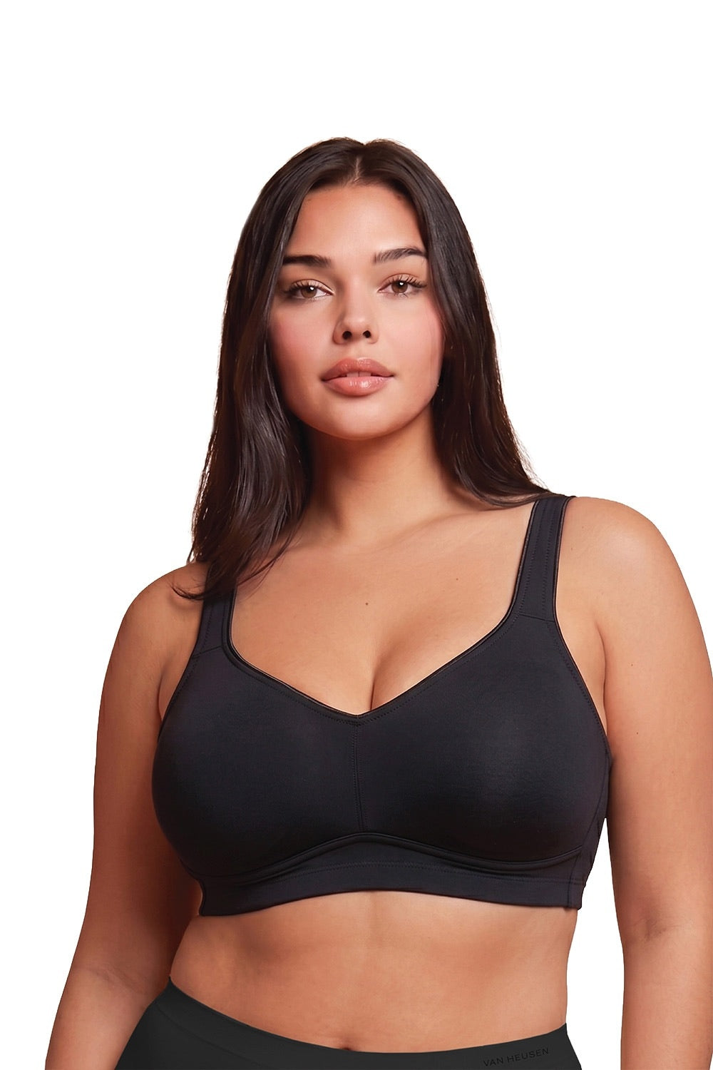 Van Heusen Bra Black 22011 - front view