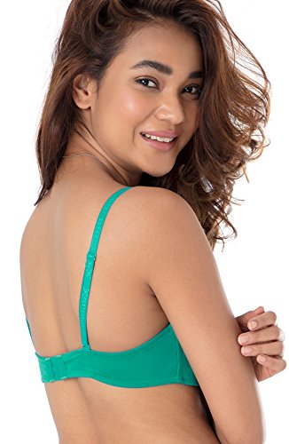 Pretty Secrets Bra Jade Green B0017 - back view