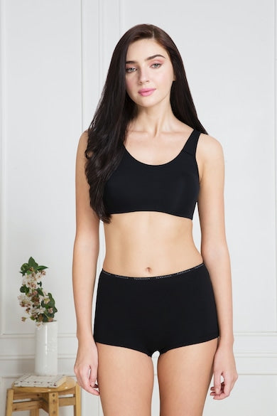Van Heusen Panty Black 11116 - front view