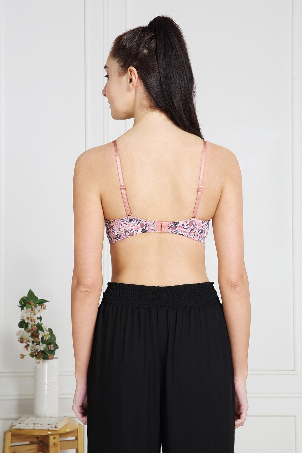 Van Heusen Bra Brush Stroke AOP 22001 - back view