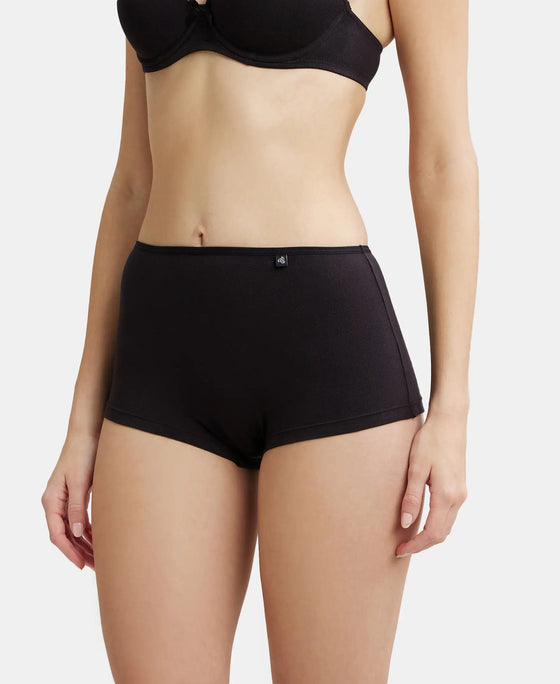 Jockey Panty Black SS04 - back view