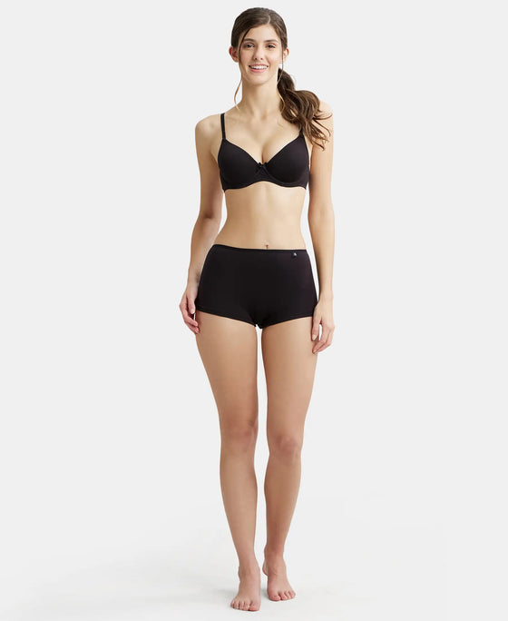 Jockey Panty Black SS04 - detail view