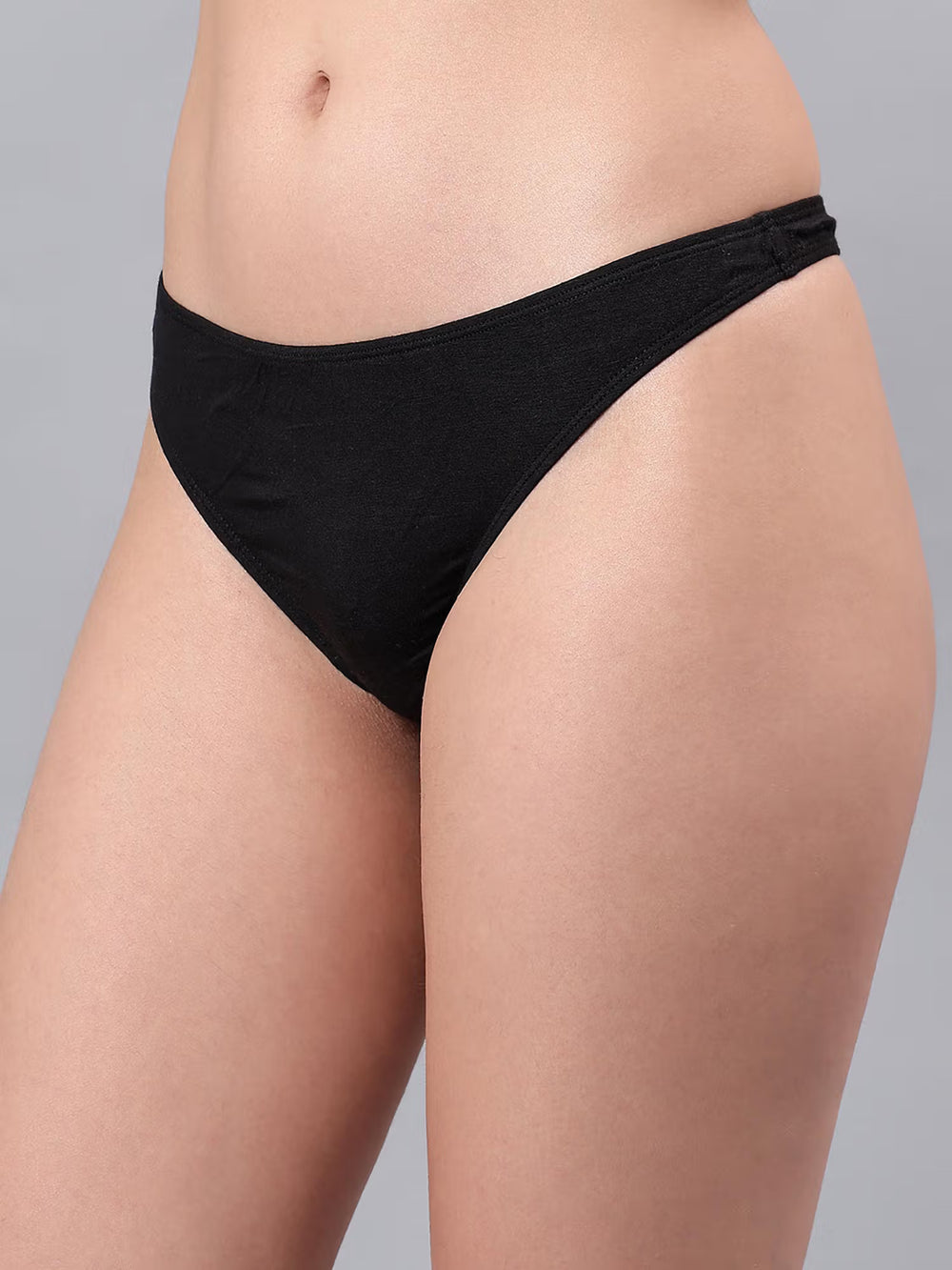 Mystré Noir Lace Thong