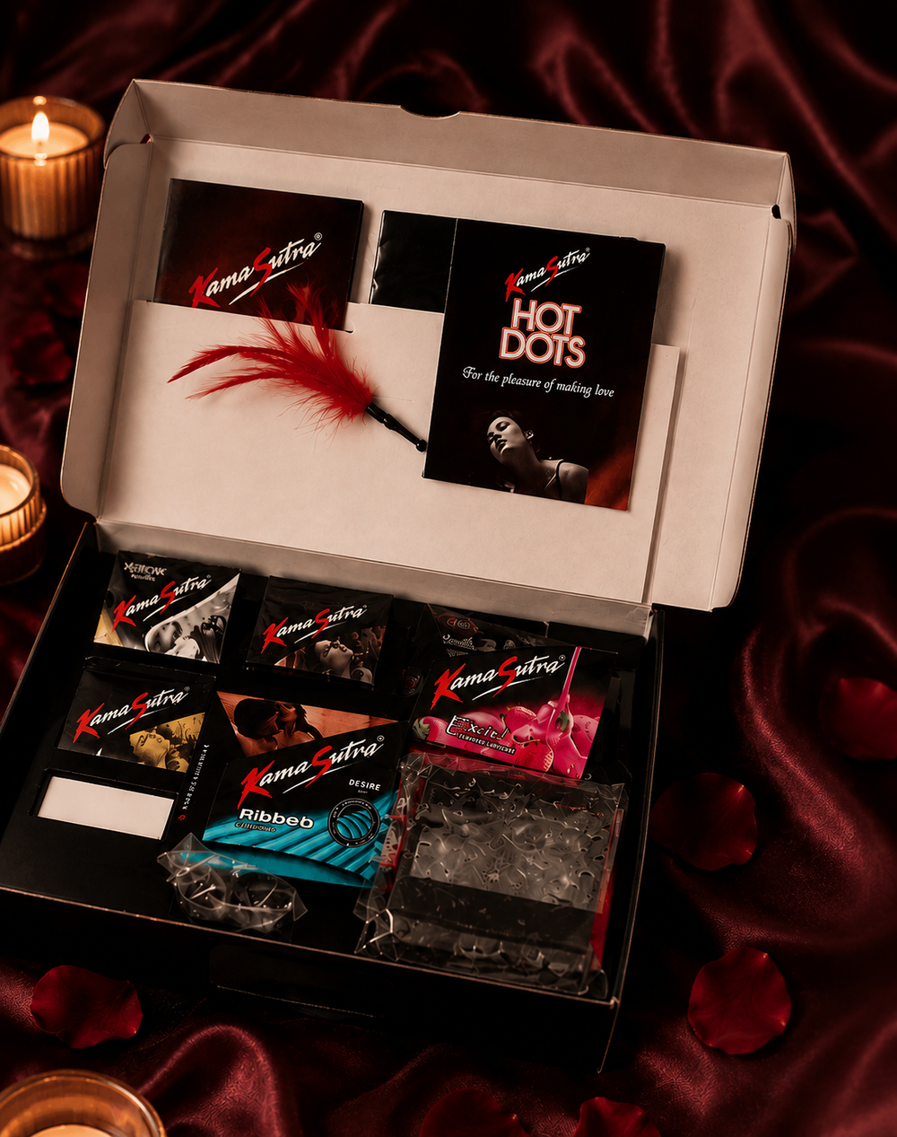 KamaSutra Honeymoon Surprise Gift Box | Premium Couples Gift Set